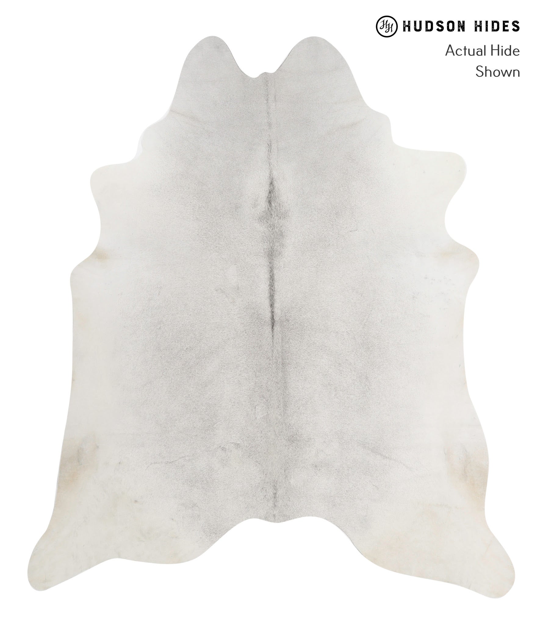 Light Grey Cowhide Rug #82471