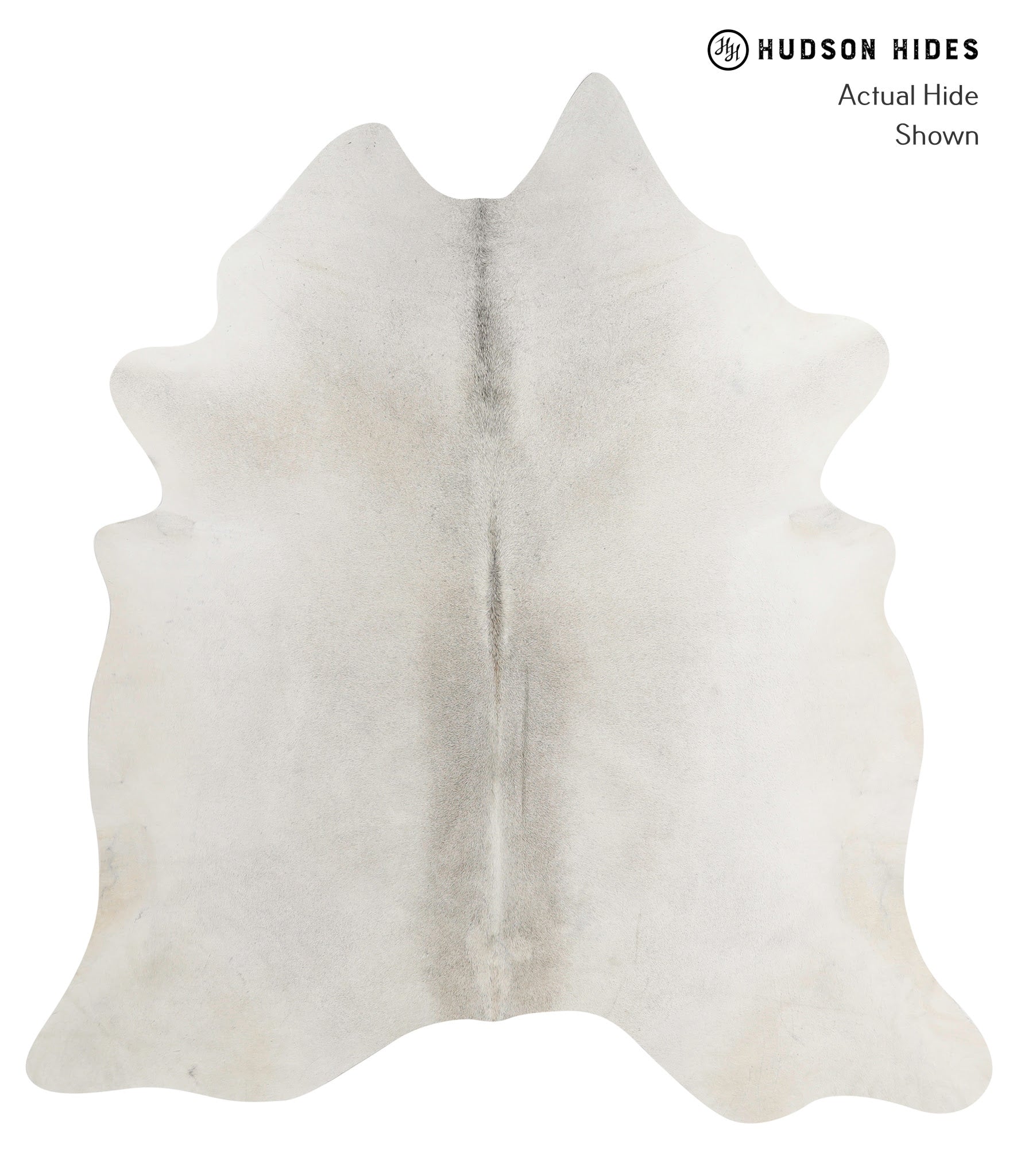 Light Grey Cowhide Rug #82579