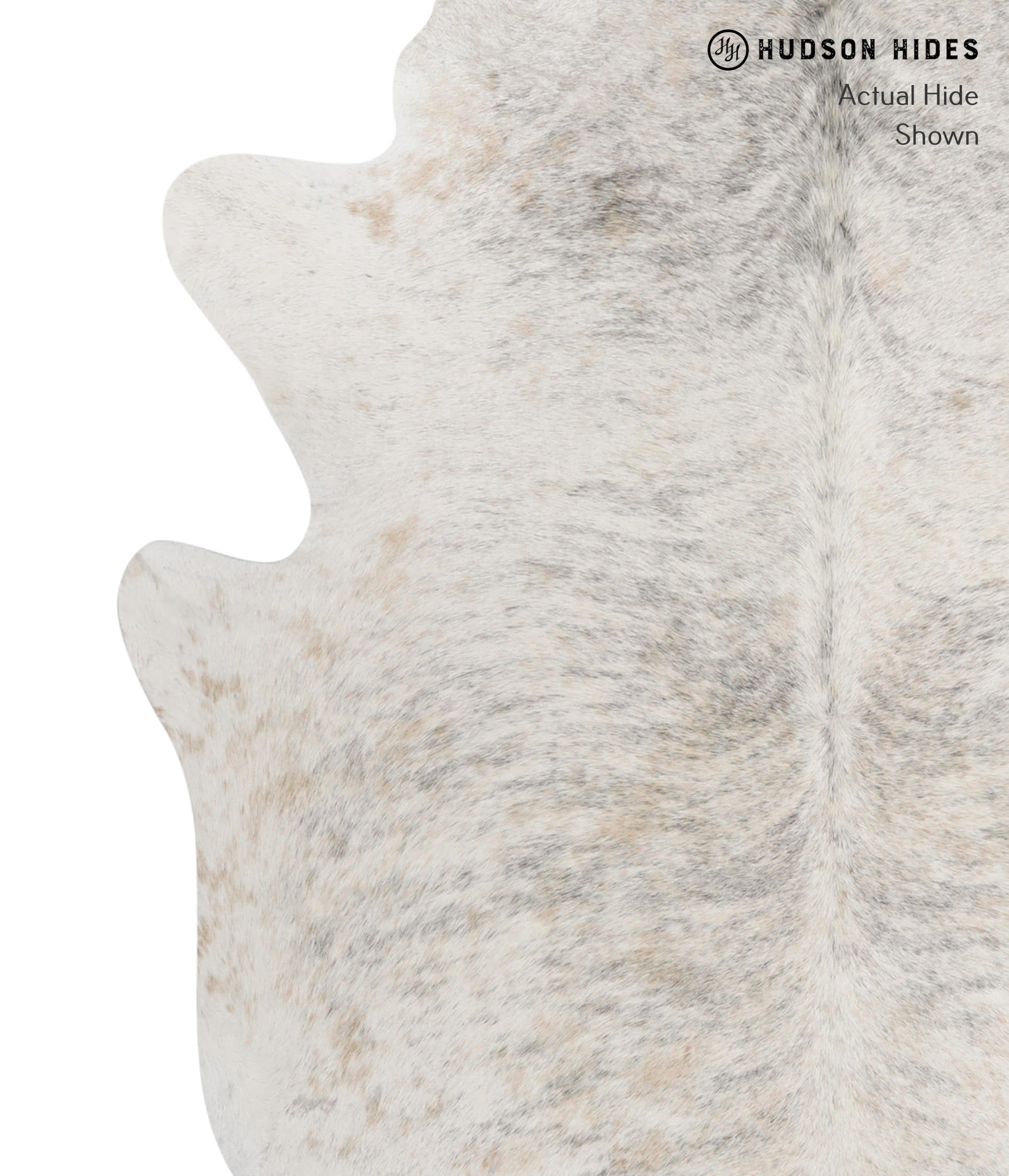 Grey Brindle Cowhide Rug #82634