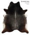 Dark Grey XX-Large Brazilian Cowhide Rug 8'1