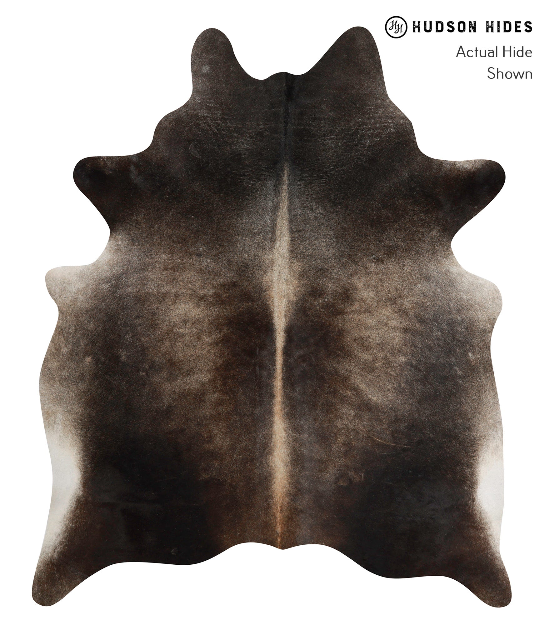 Dark Grey Cowhide Rug #82714