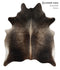 Dark Grey X-Large Brazilian Cowhide Rug 7'7