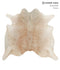 Light Caramel X-Large Brazilian Cowhide Rug 6'8