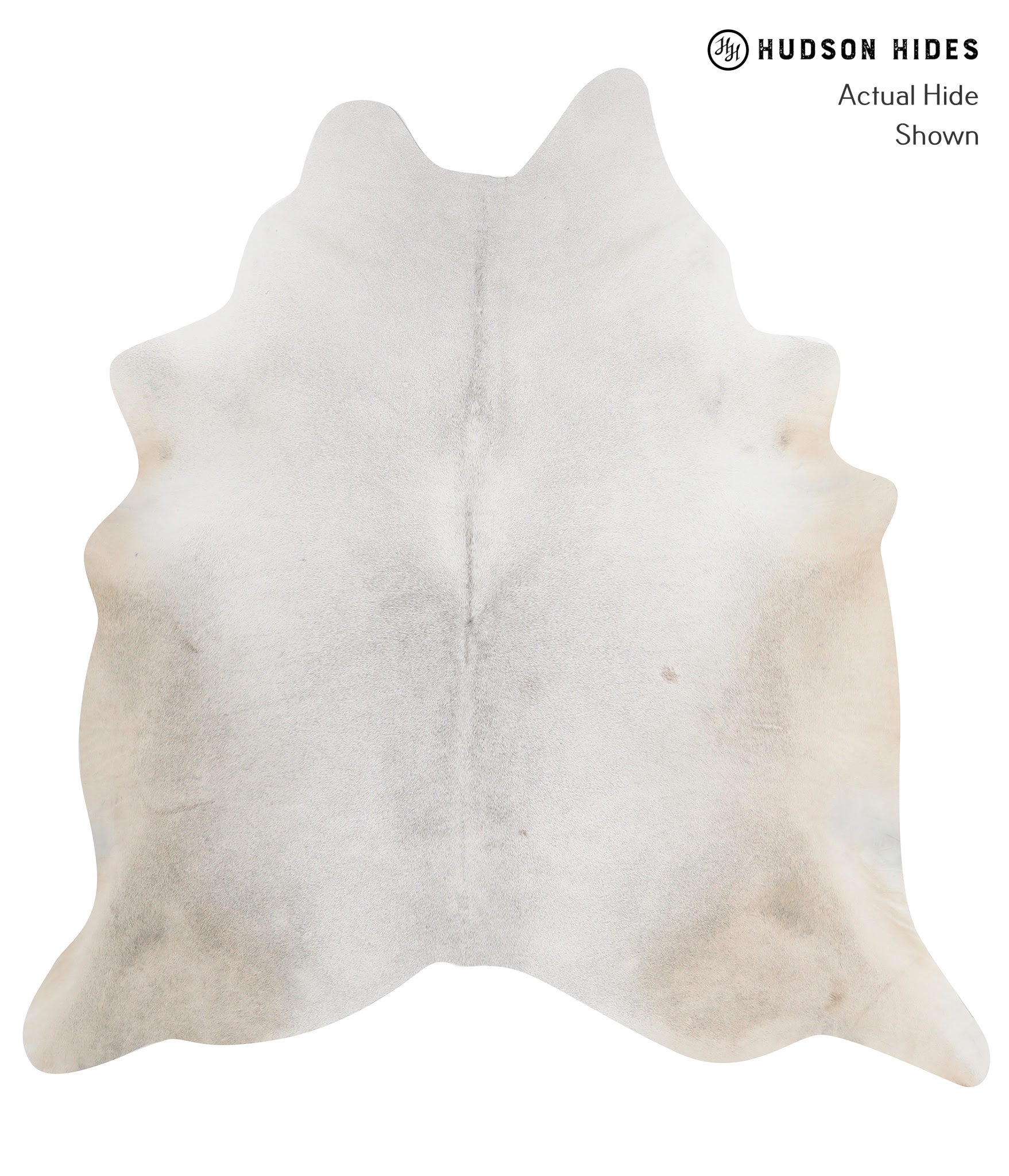 Light Grey Cowhide Rug #82842