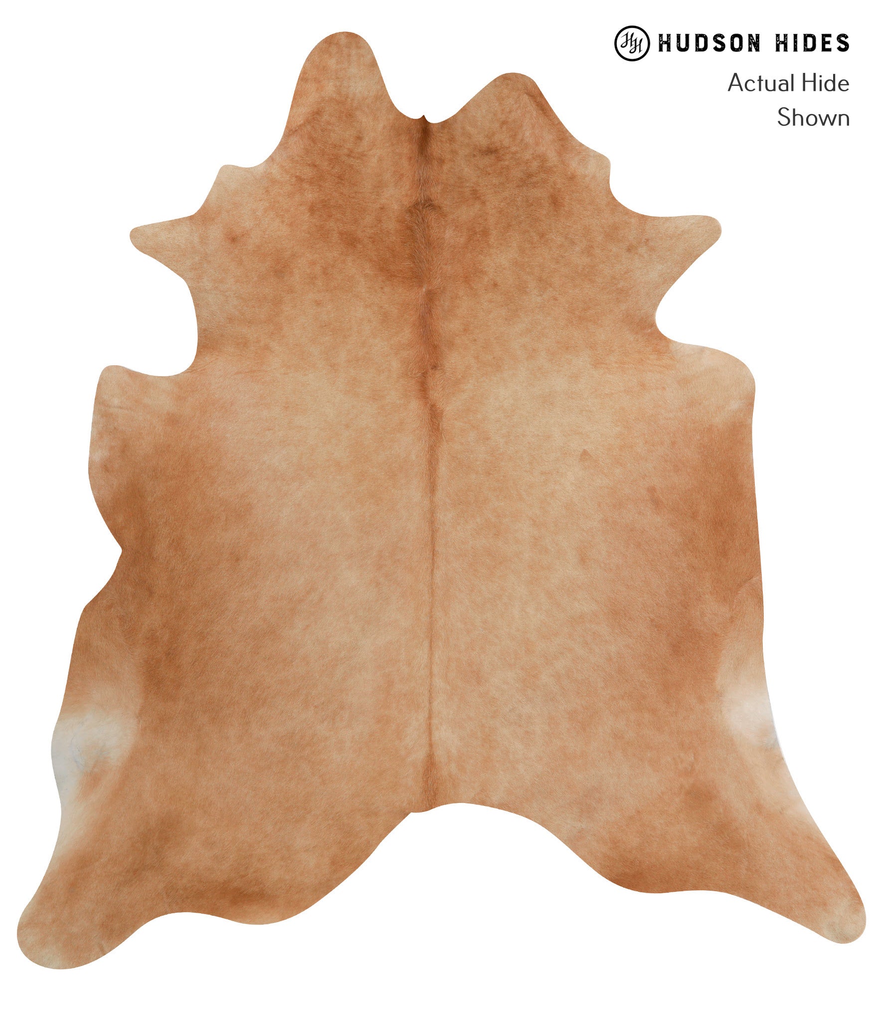 Solid Brown Cowhide Rug #82955