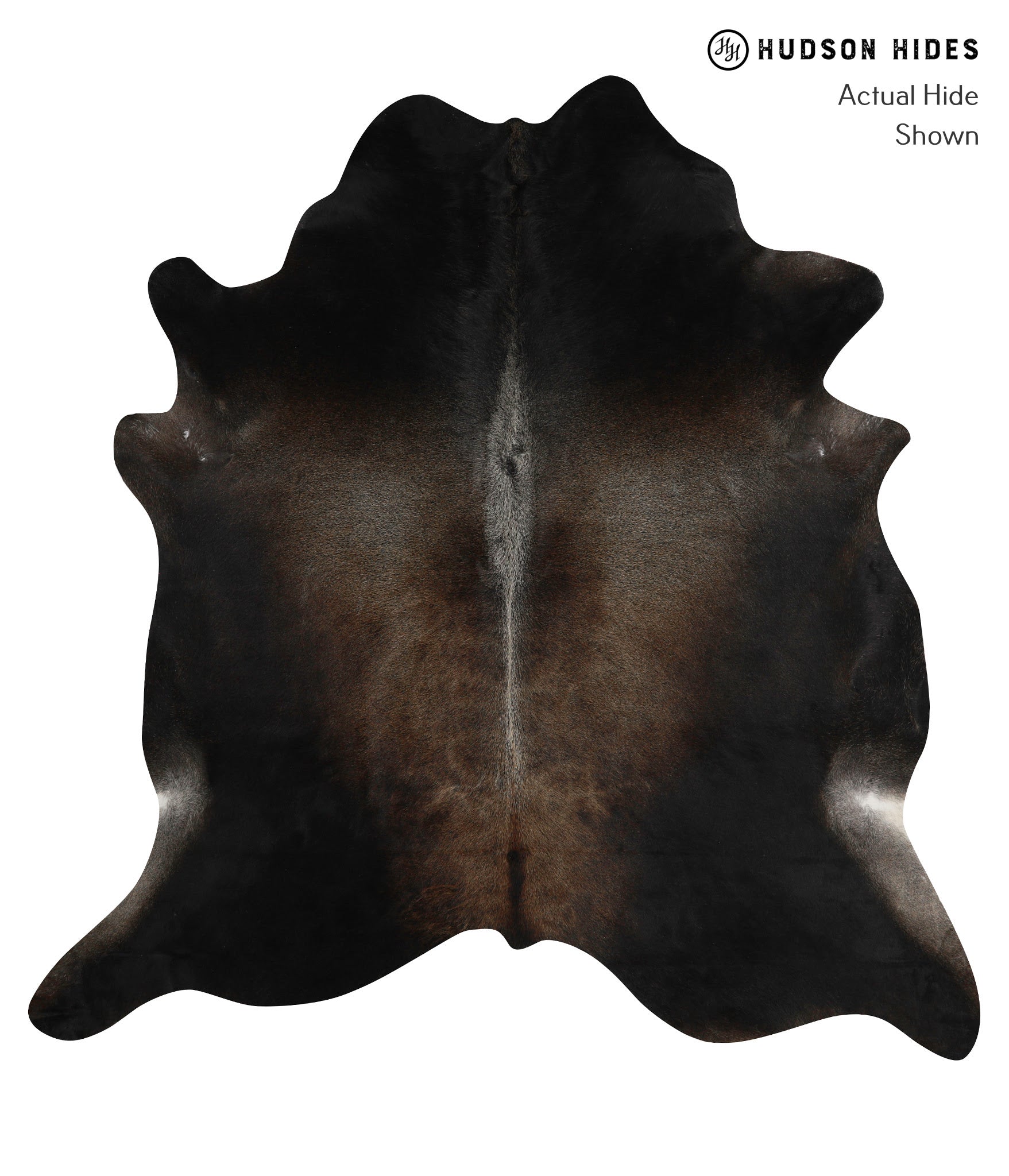 Dark Grey Cowhide Rug #83042