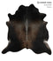 Dark Grey XX-Large Brazilian Cowhide Rug 7'6