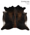 Dark Grey X-Large Brazilian Cowhide Rug 6'4