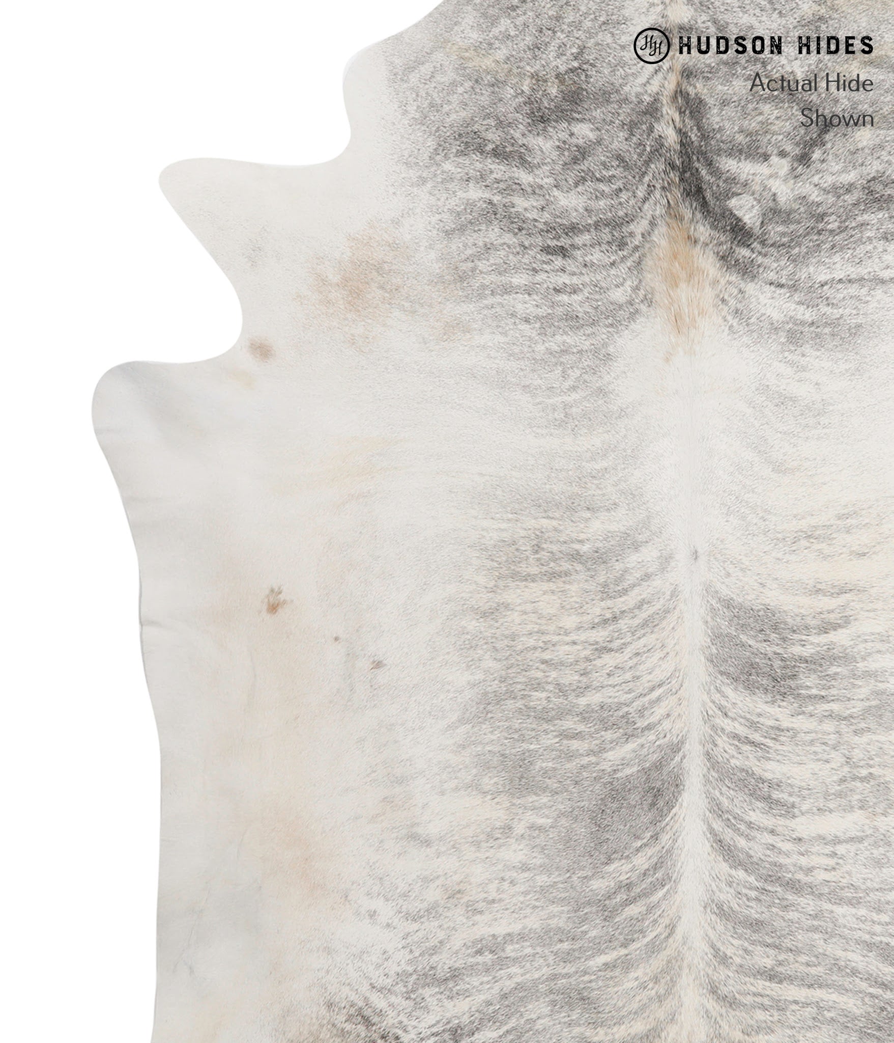 Grey Brindle Cowhide Rug #83281