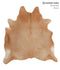 Beige X-Large Brazilian Cowhide Rug 6'7