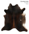 Chocolate X-Large Brazilian Cowhide Rug 6'9