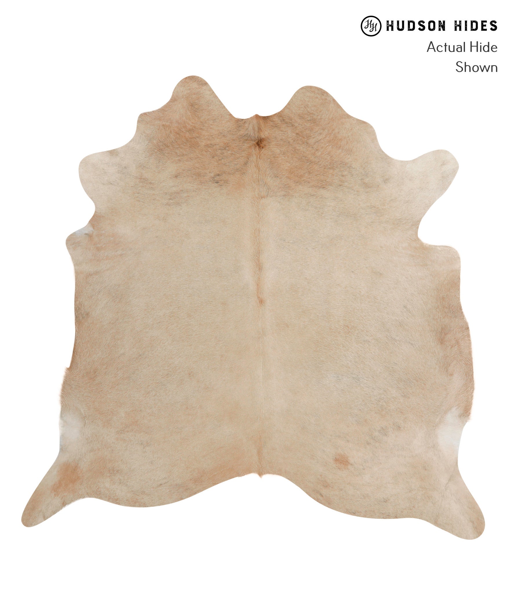 Beige Cowhide Rug #83769