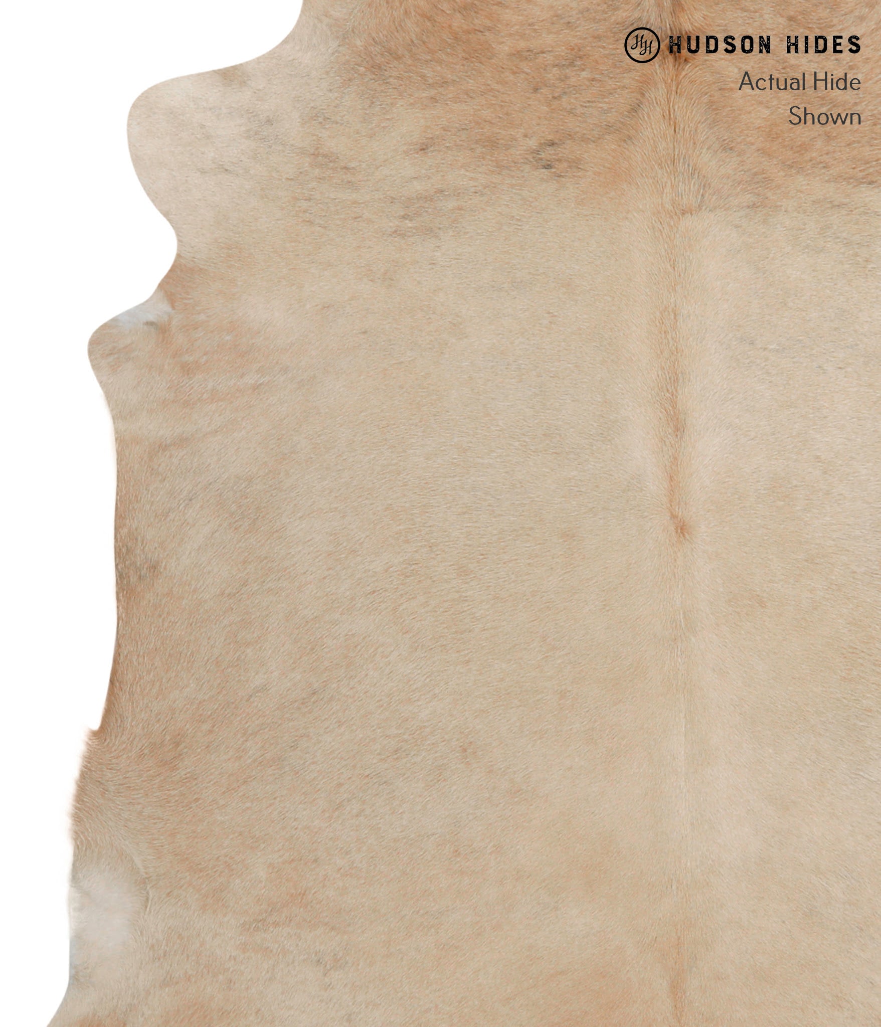 Beige Cowhide Rug #83769