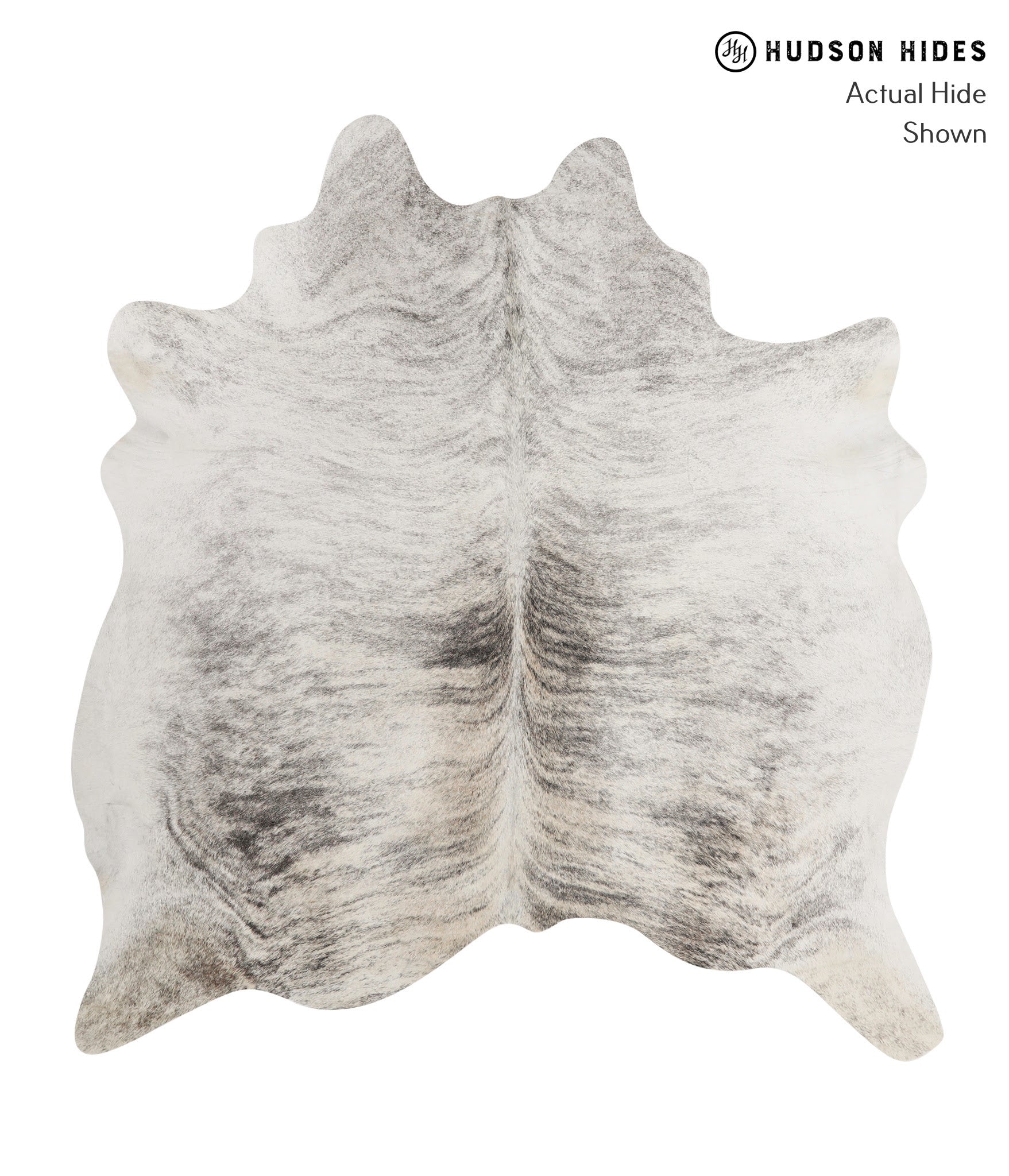 Grey Brindle Cowhide Rug #83818