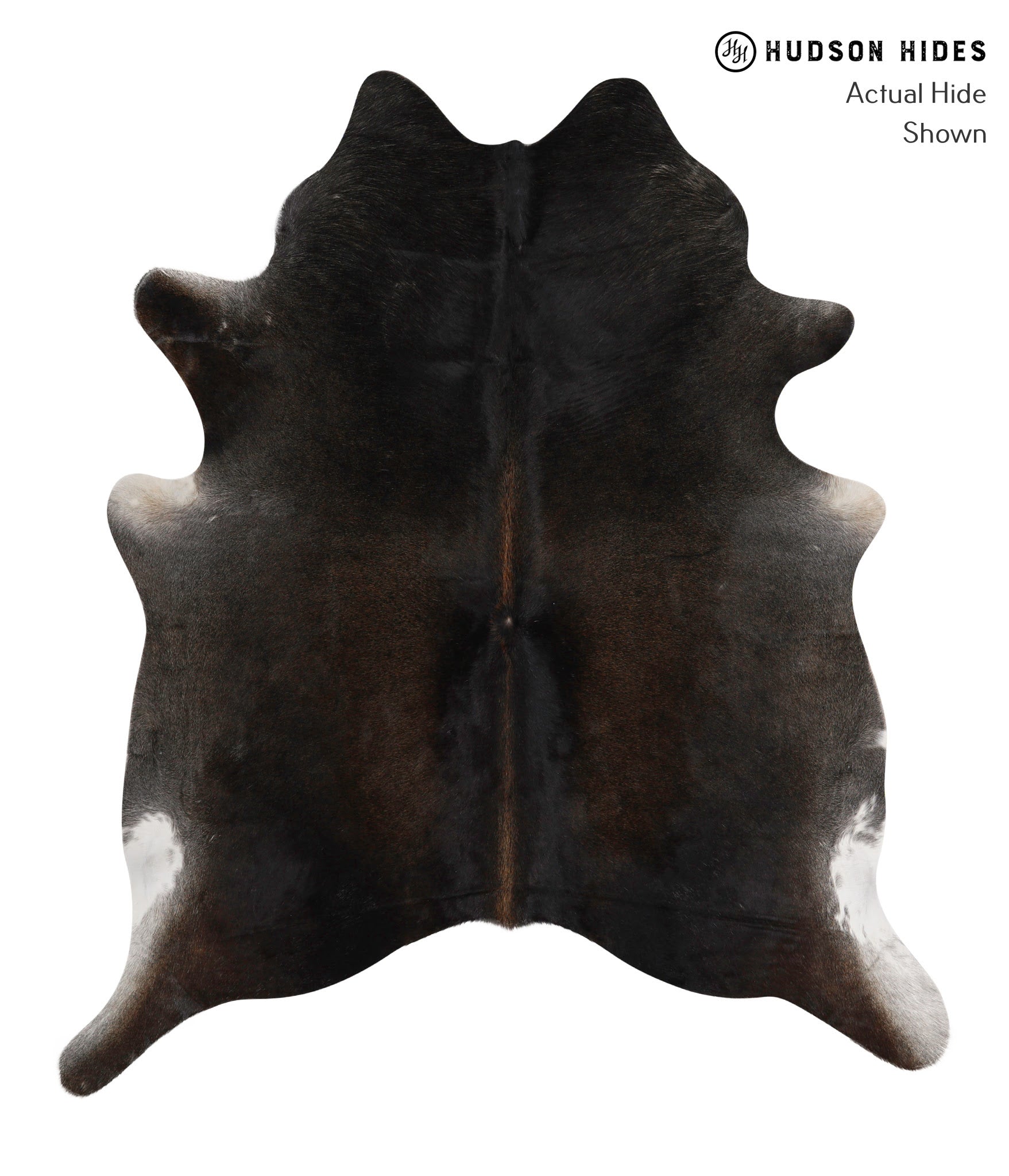 Dark Grey Cowhide Rug #83822