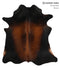 Chocolate Large Brazilian Cowhide Rug 6'4