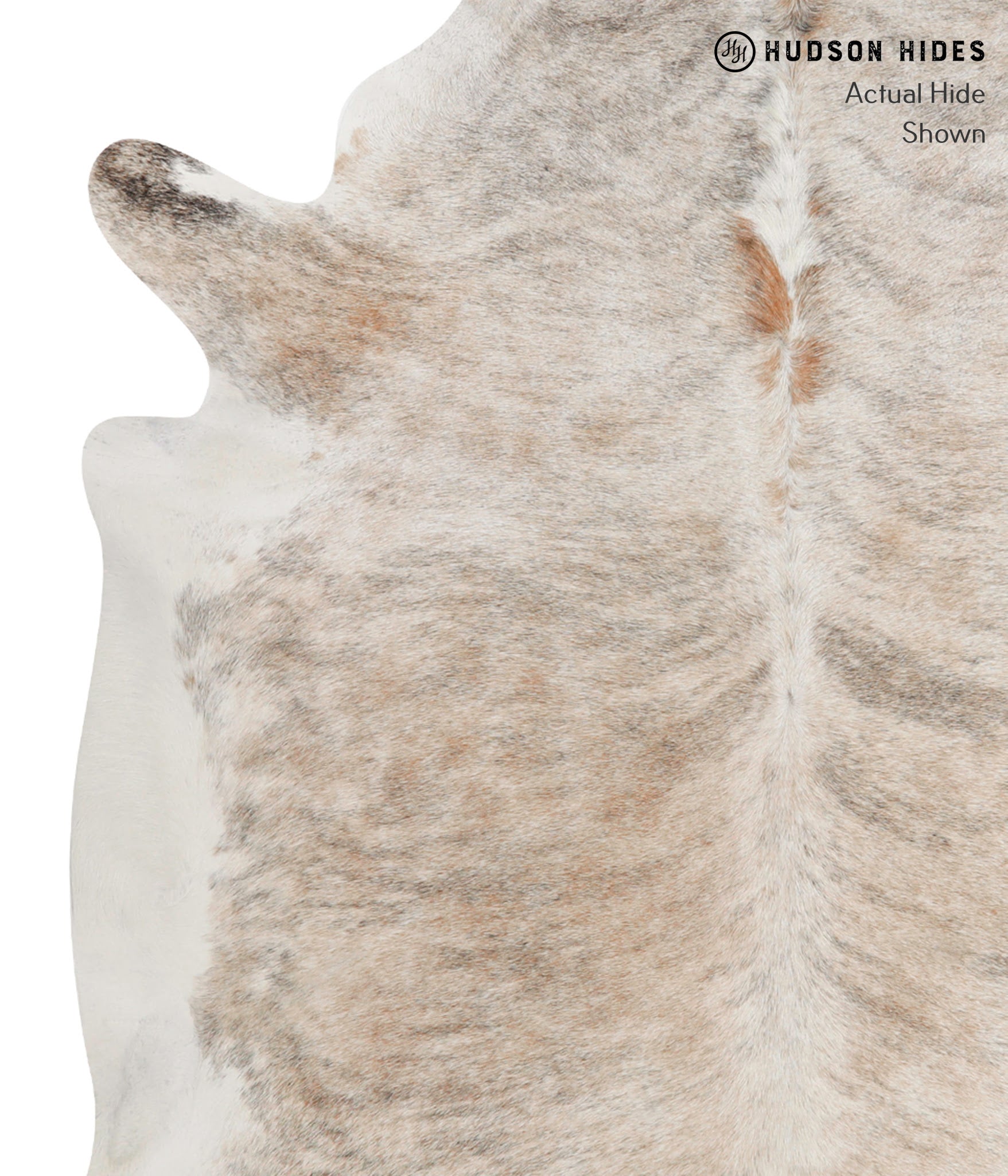 Light Brindle Cowhide Rug #83949