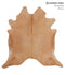 Beige X-Large Brazilian Cowhide Rug 7'1