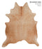 Beige X-Large Brazilian Cowhide Rug 7'8