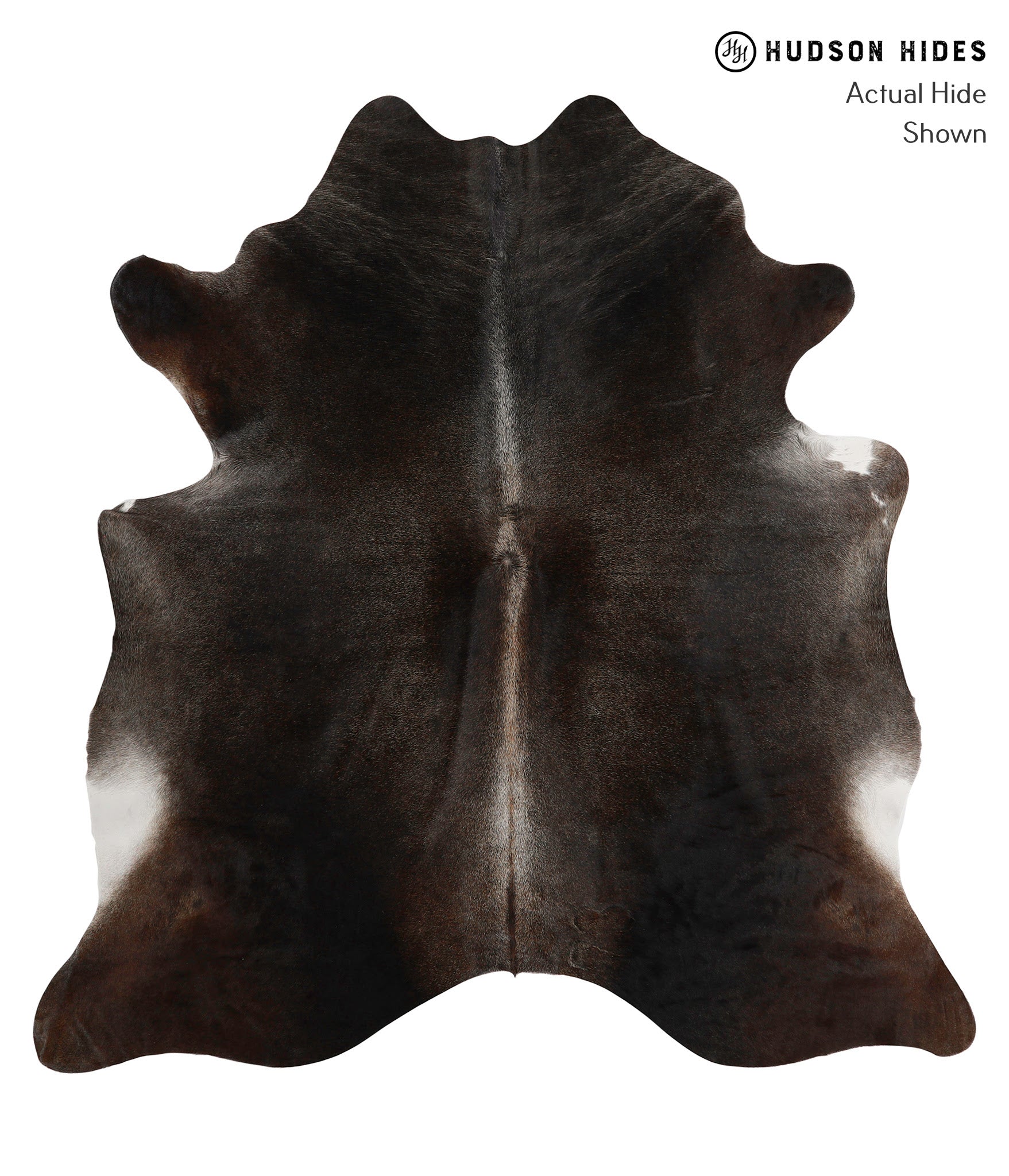 Dark Grey Cowhide Rug #84233