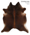 Warm Caramel X-Large Brazilian Cowhide Rug 7'3