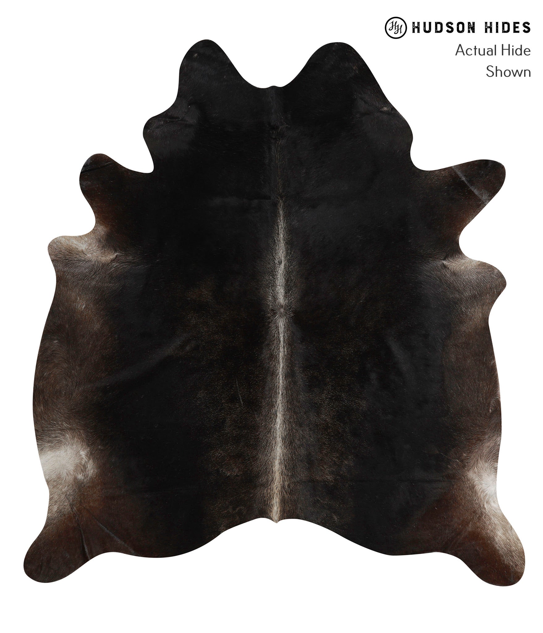 Dark Grey Cowhide Rug #84331