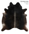 Dark Grey XX-Large Brazilian Cowhide Rug 7'6