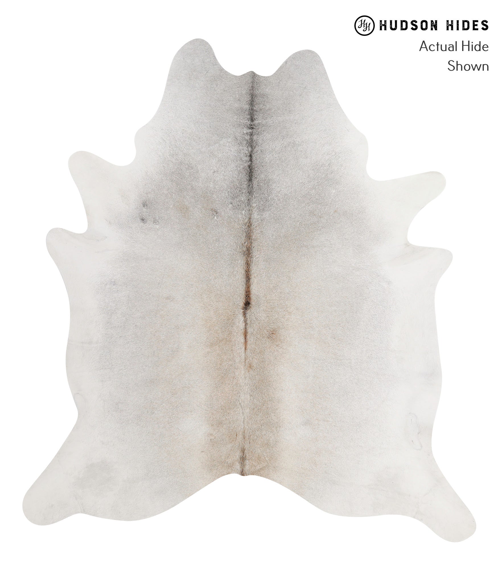 Medium Grey Cowhide Rug #84403