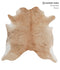 Beige X-Large Brazilian Cowhide Rug 6'9