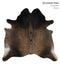 Chocolate X-Large Brazilian Cowhide Rug 6'5