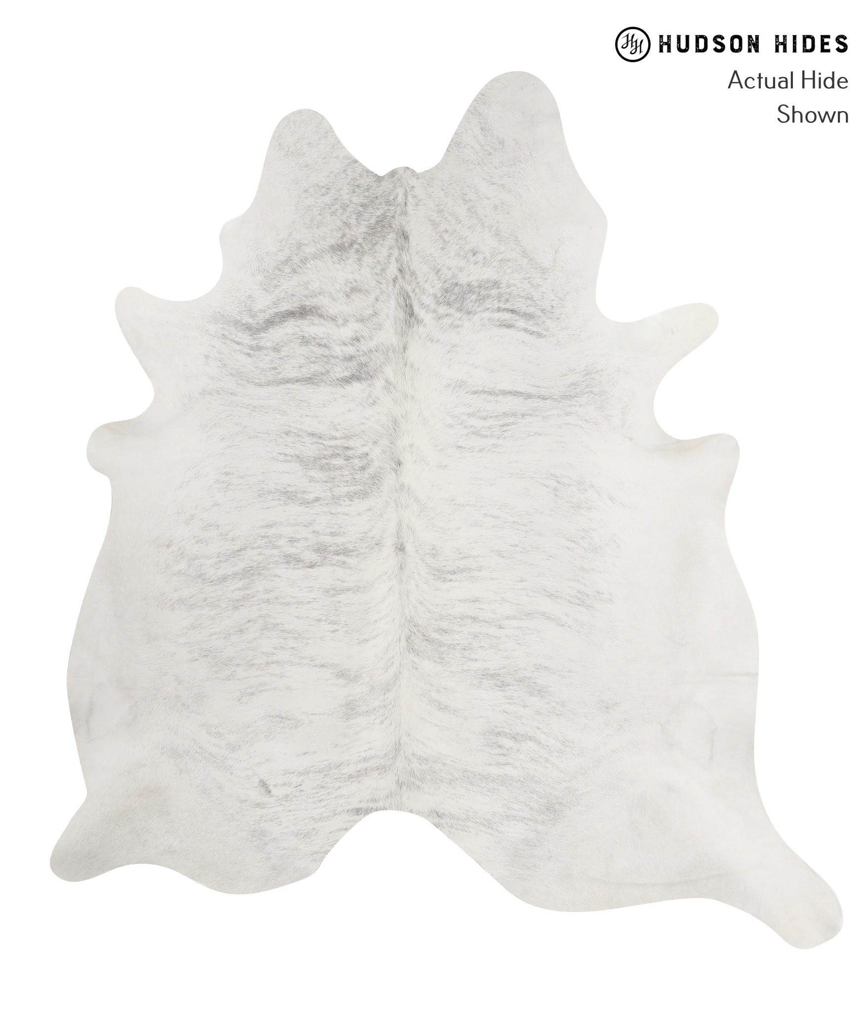 Grey Brindle Cowhide Rug #84608