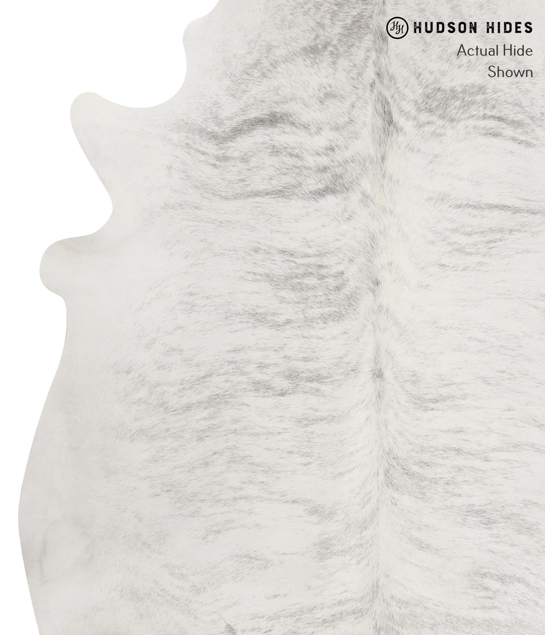 Grey Brindle Cowhide Rug #84608