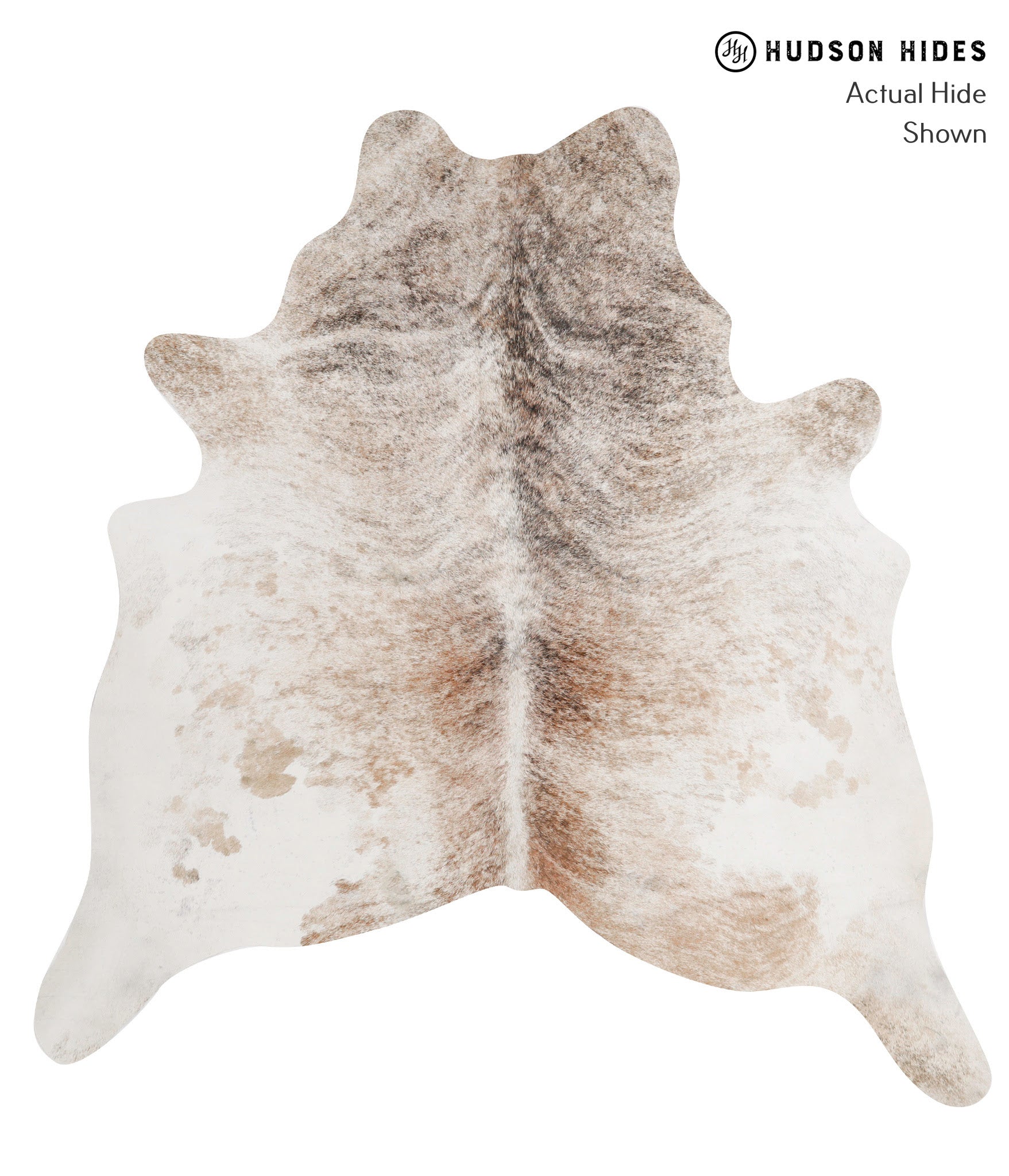 Light Brindle Cowhide Rug #84650