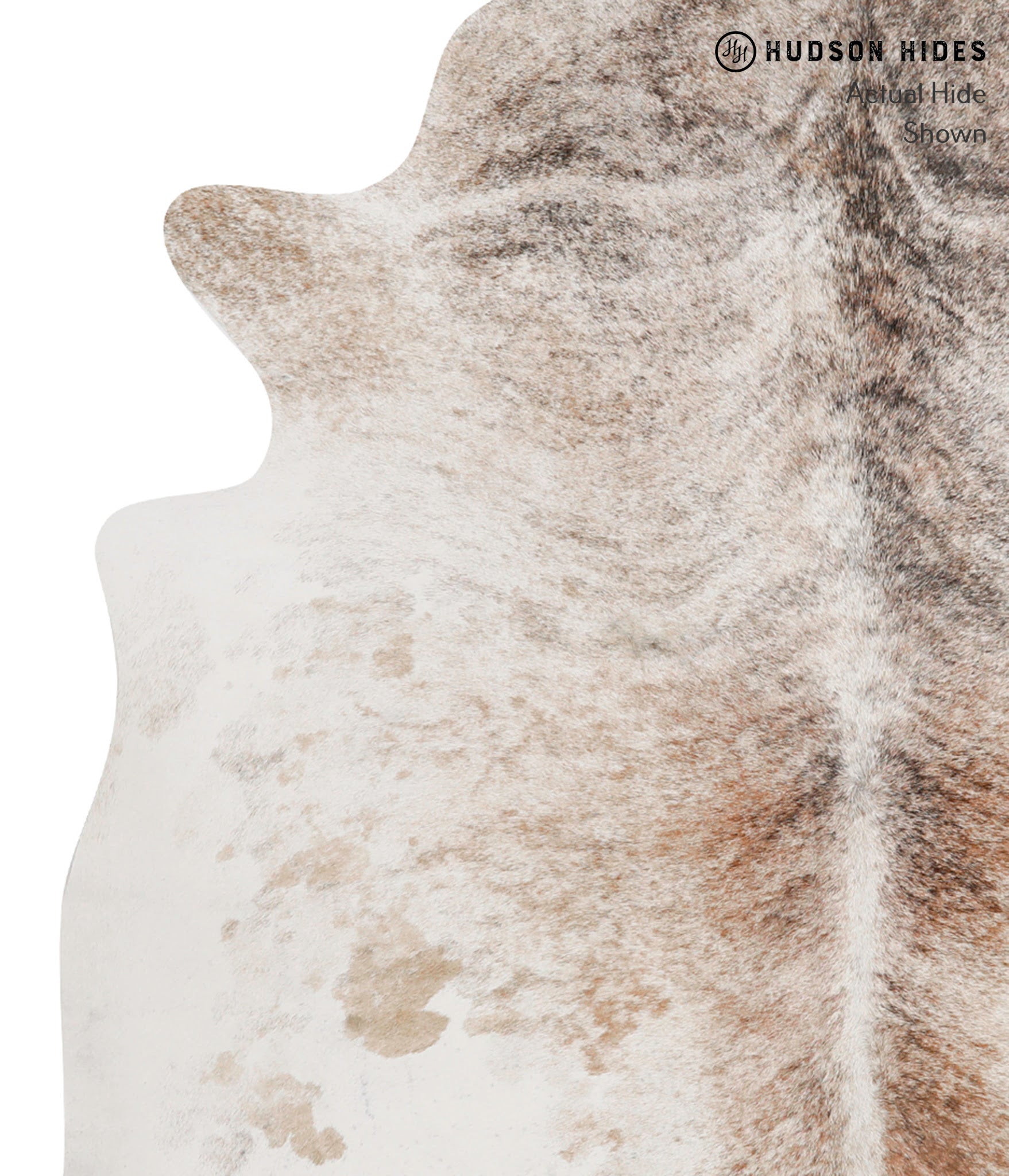 Light Brindle Cowhide Rug #84650