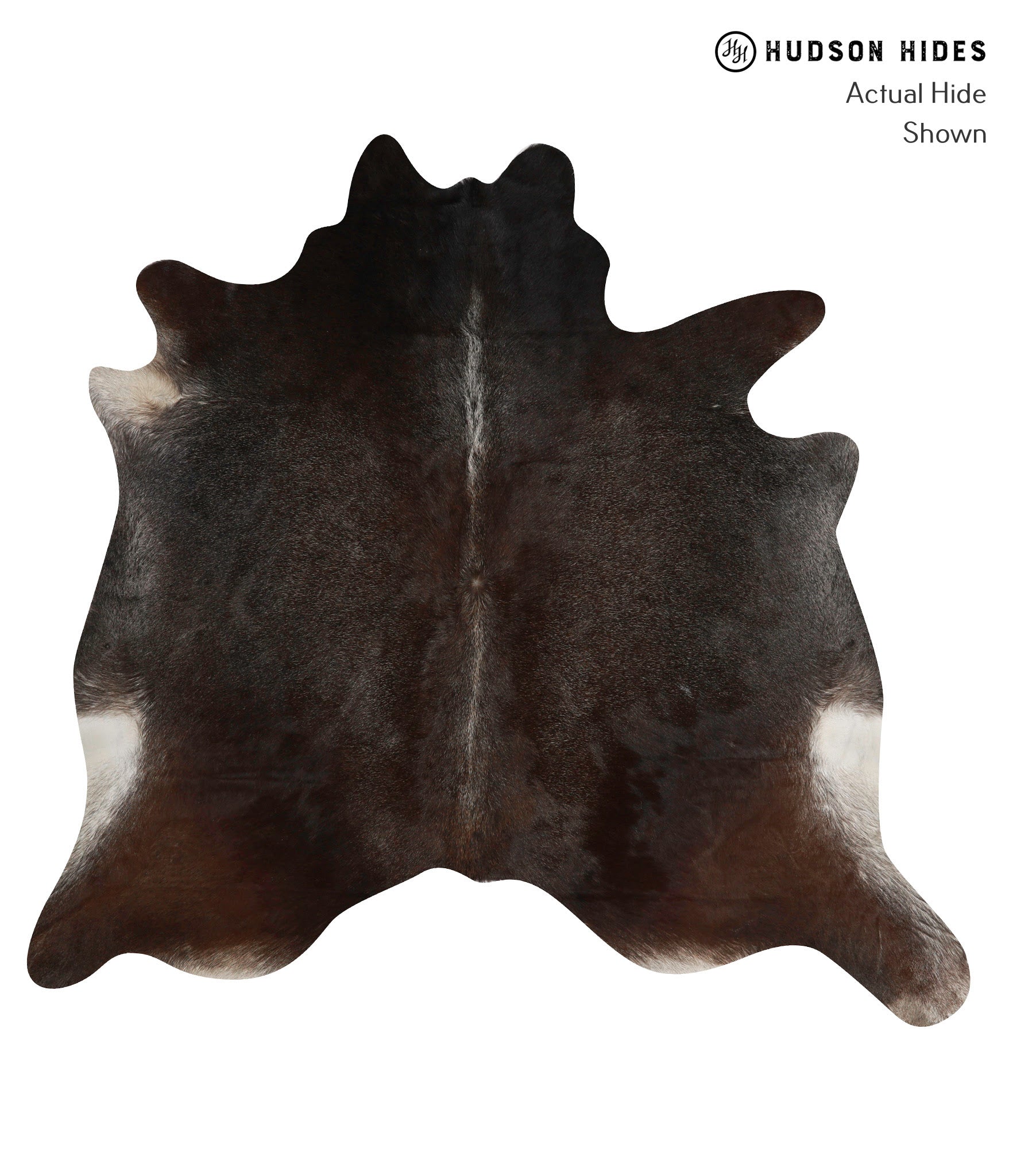 Dark Grey Cowhide Rug #84781