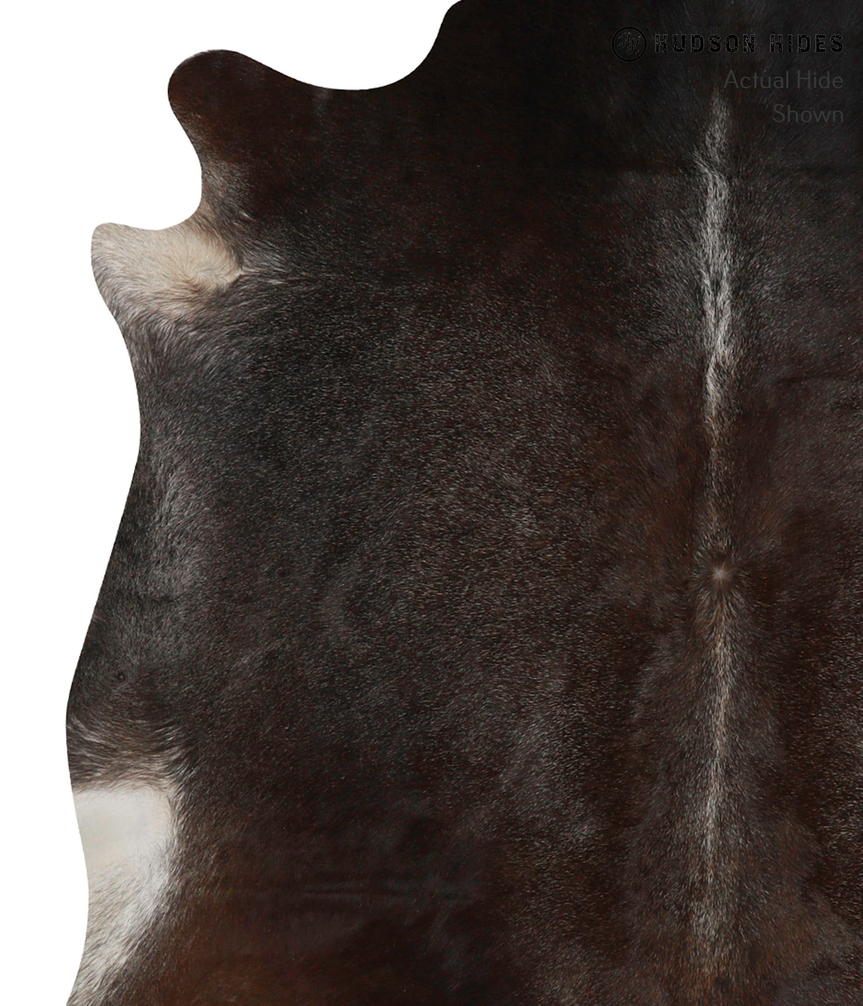 Dark Grey Cowhide Rug #84781