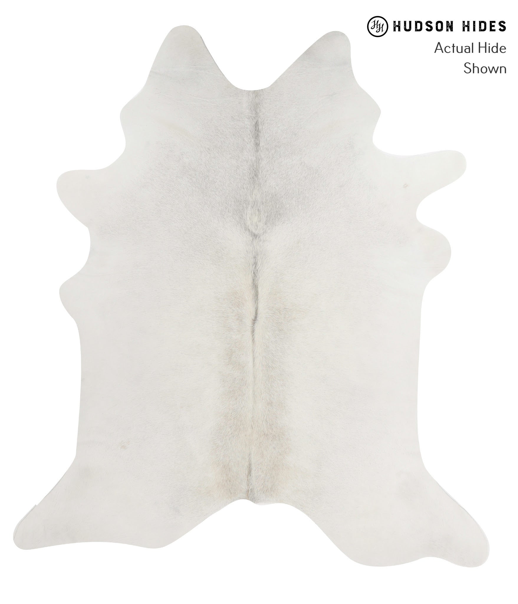 Light Grey Cowhide Rug #84874