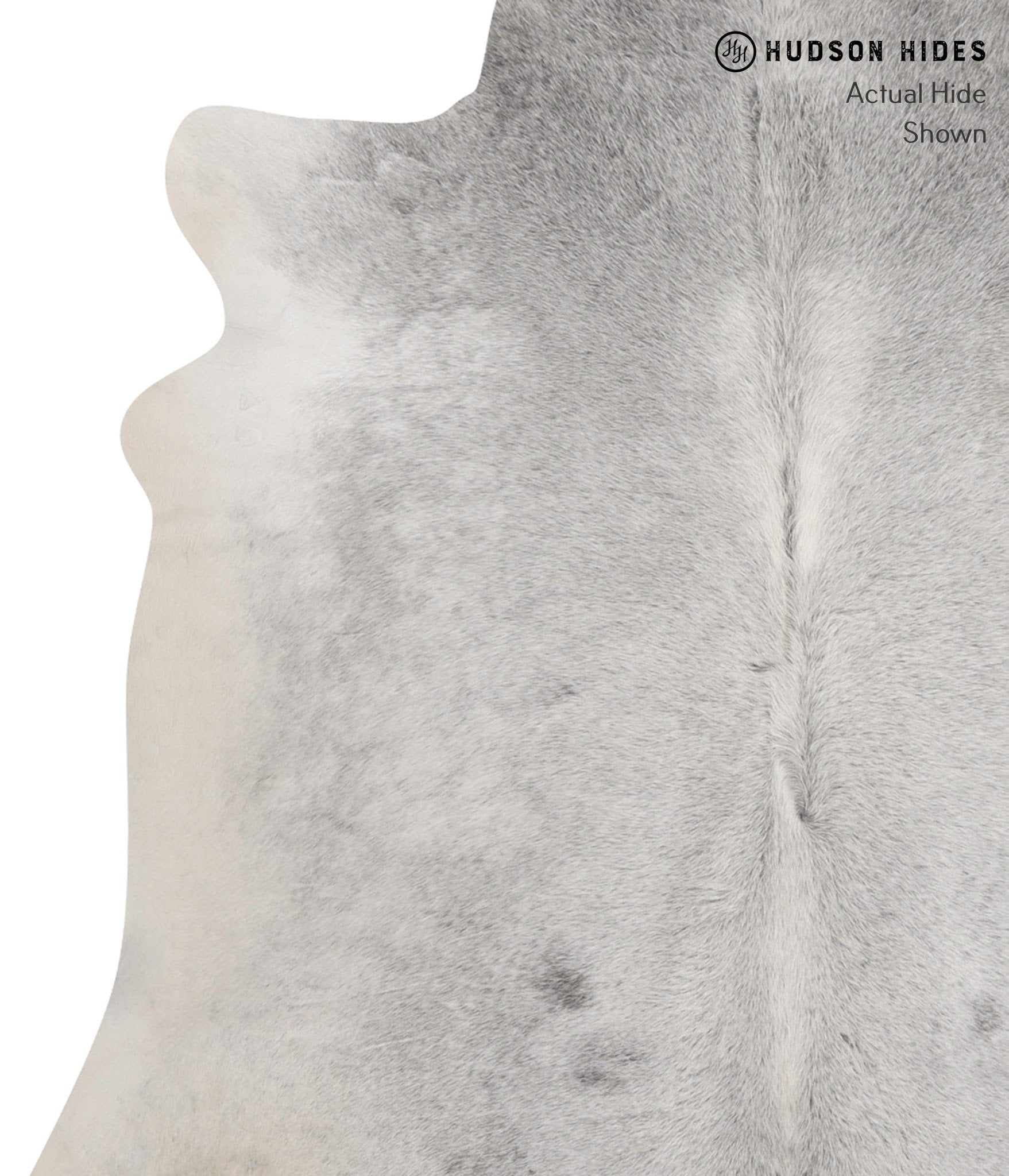 Medium Grey Cowhide Rug #84877