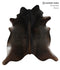 Dark Grey X-Large Brazilian Cowhide Rug 7'0