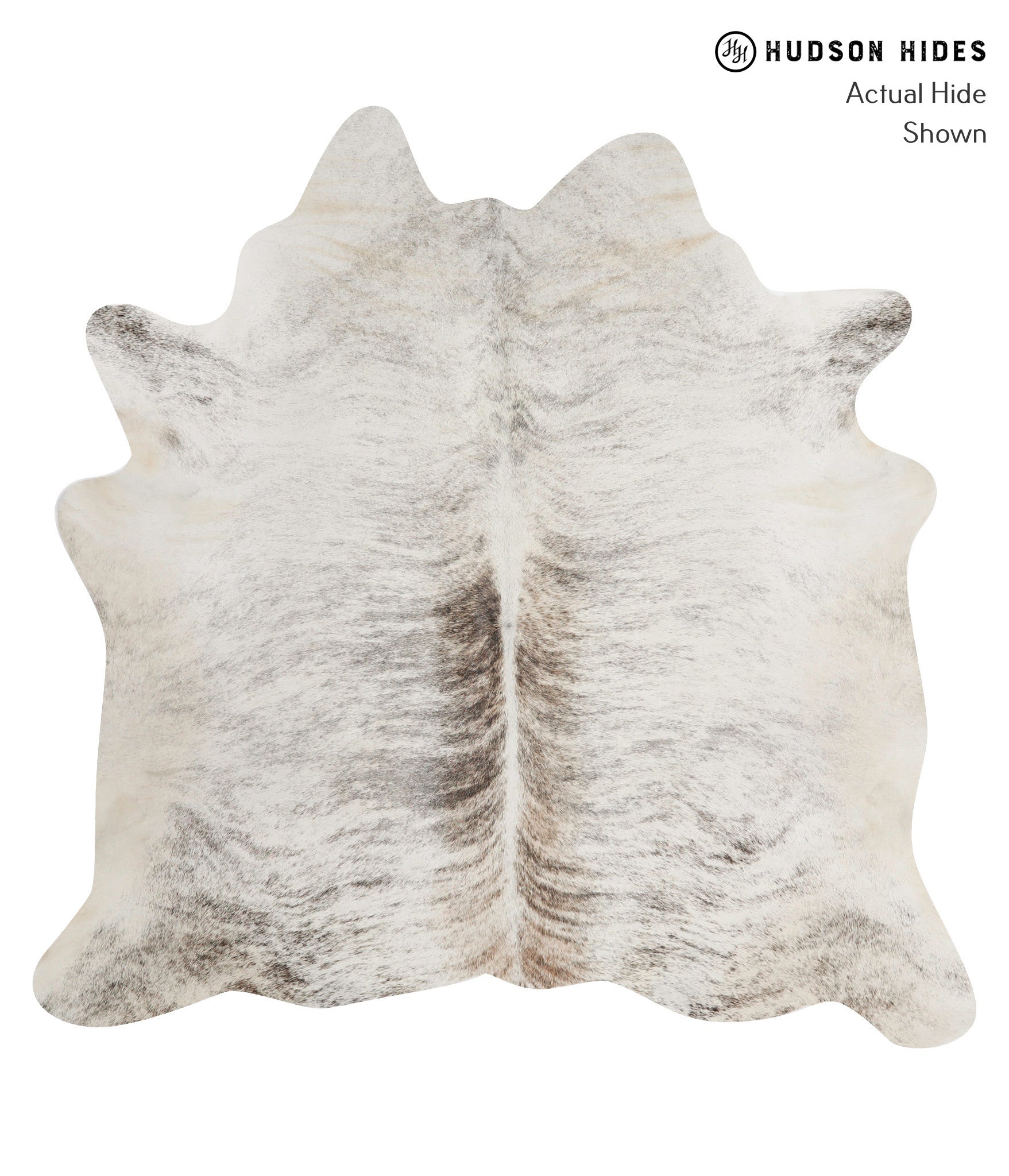 Grey Brindle Cowhide Rug #84912