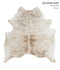 Light Brindle X-Large Brazilian Cowhide Rug 6'6