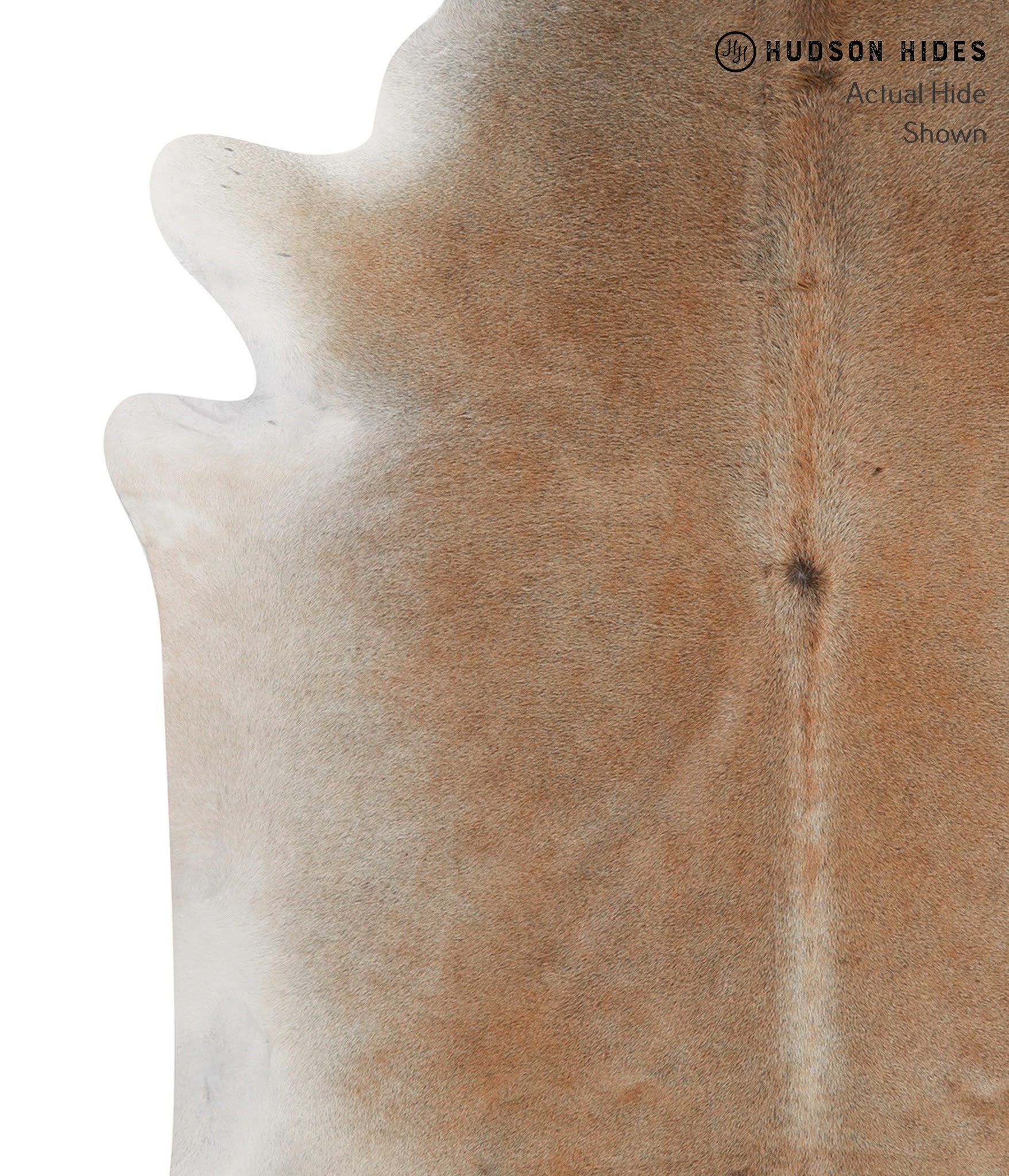 Grey with Beige Cowhide Rug #84976