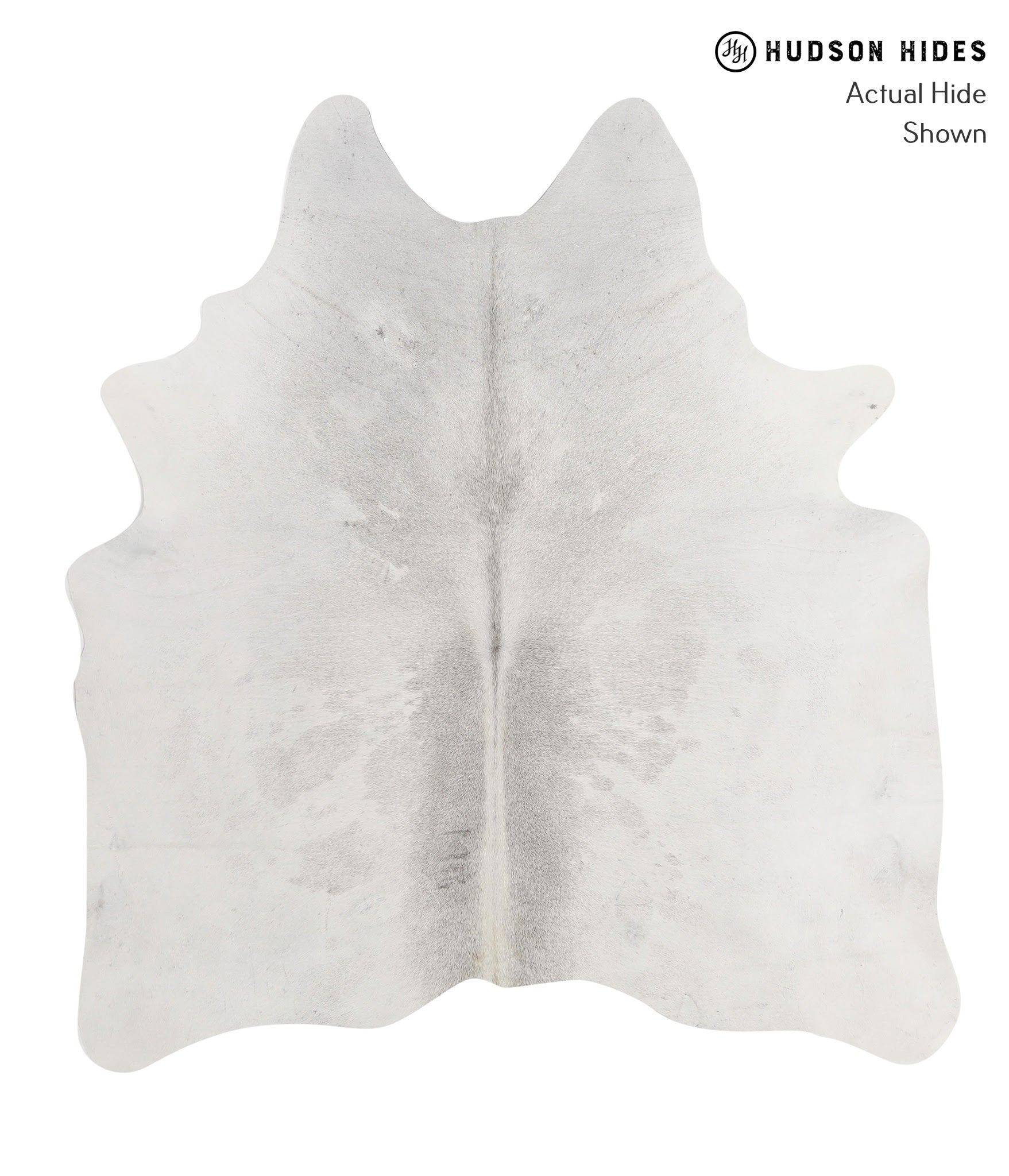 Medium Grey Cowhide Rug #85239