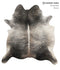 Grey Brindle X-Large Brazilian Cowhide Rug 7'2