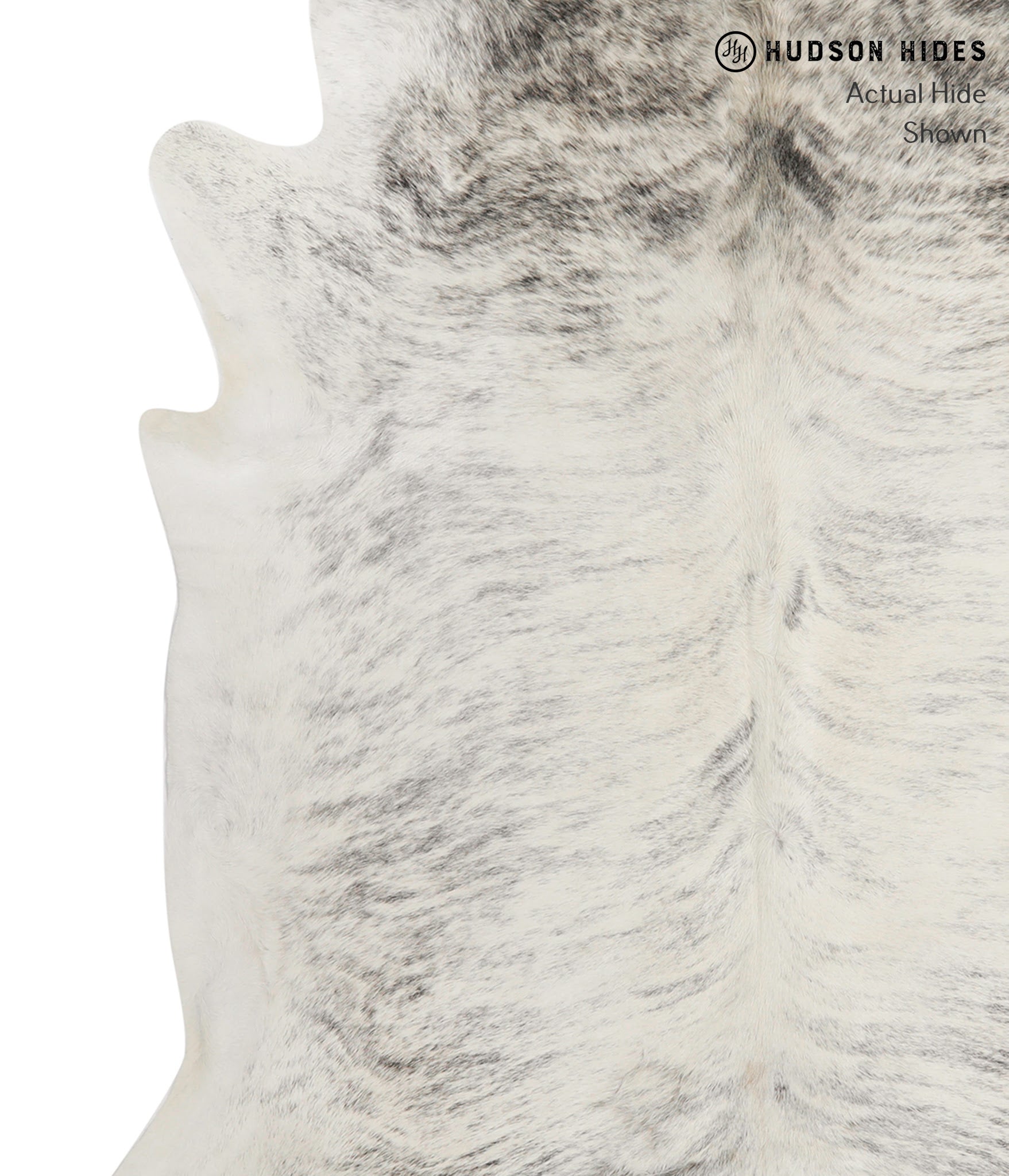 Grey Brindle Cowhide Rug #85358