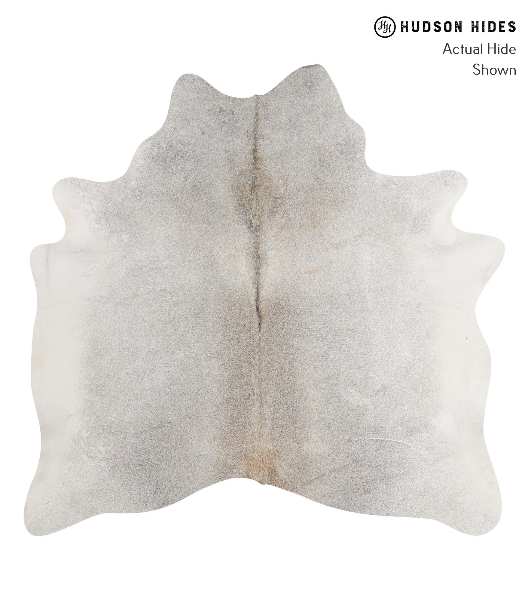 Light Grey Cowhide Rug #85403