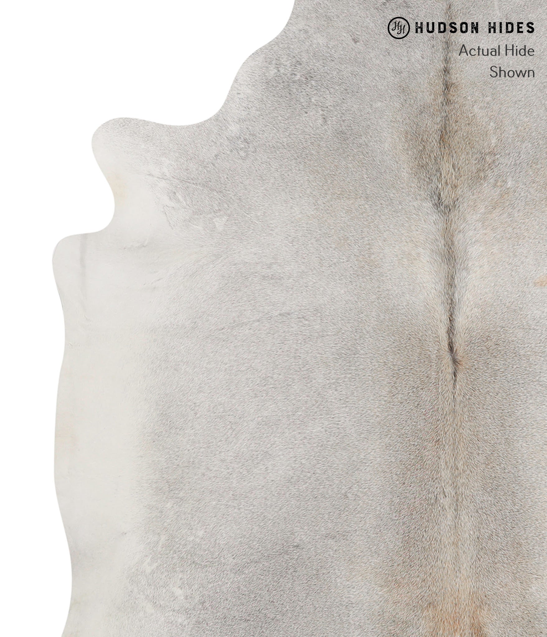 Light Grey Cowhide Rug #85403