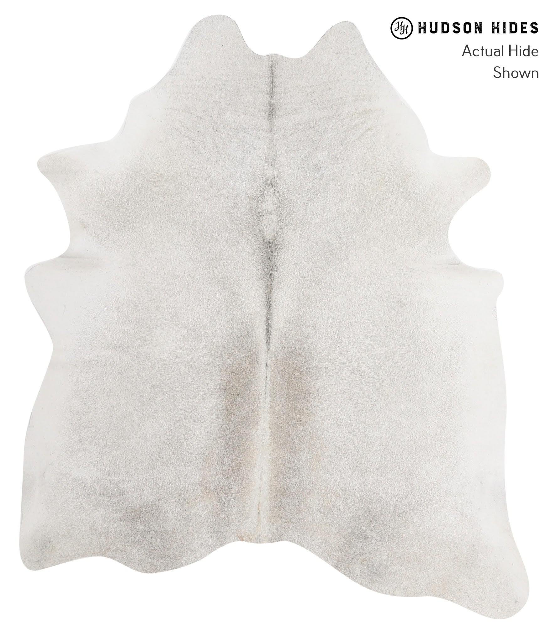 Light Grey Cowhide Rug #85406