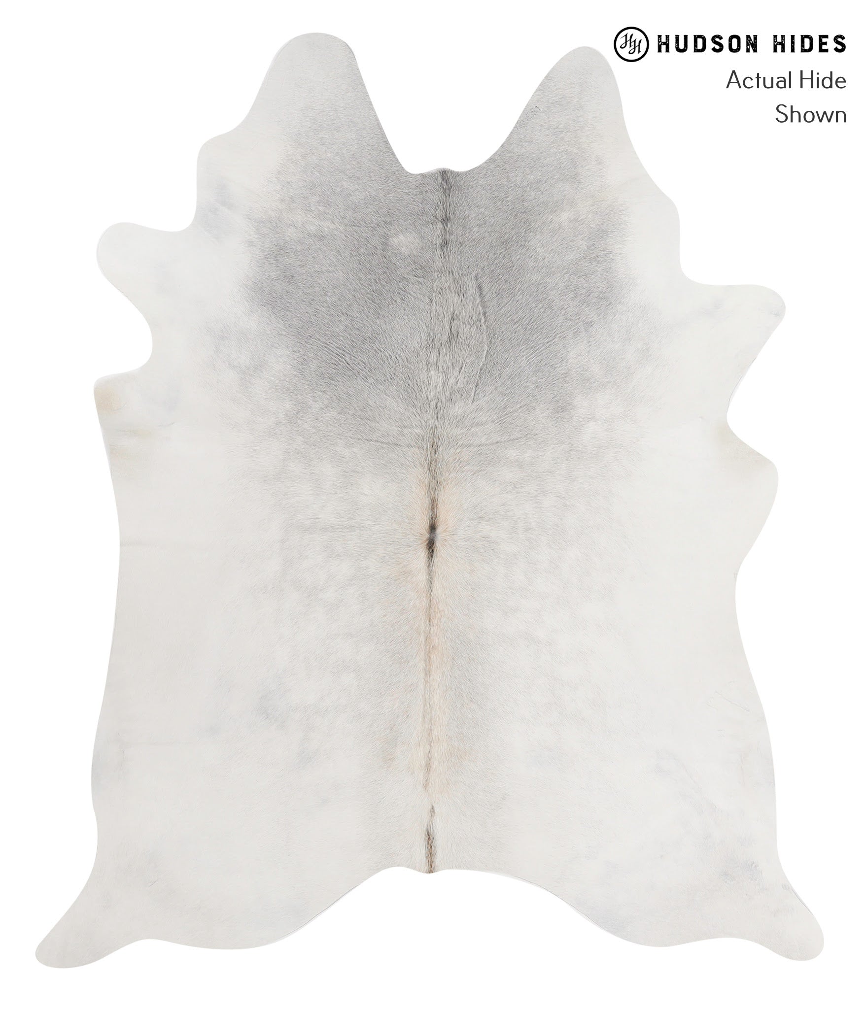 Light Grey Cowhide Rug #85408