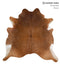 Warm Caramel X-Large Brazilian Cowhide Rug 6'4